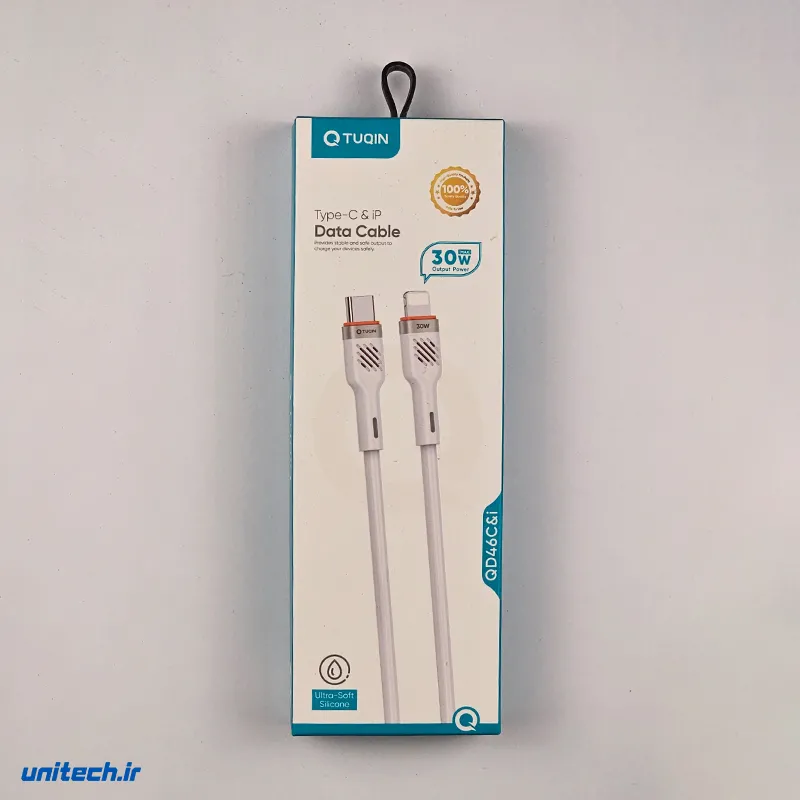 کابل تایپ سی به لایتنینگ کیوتوکین مدل QD46 jg3e3X